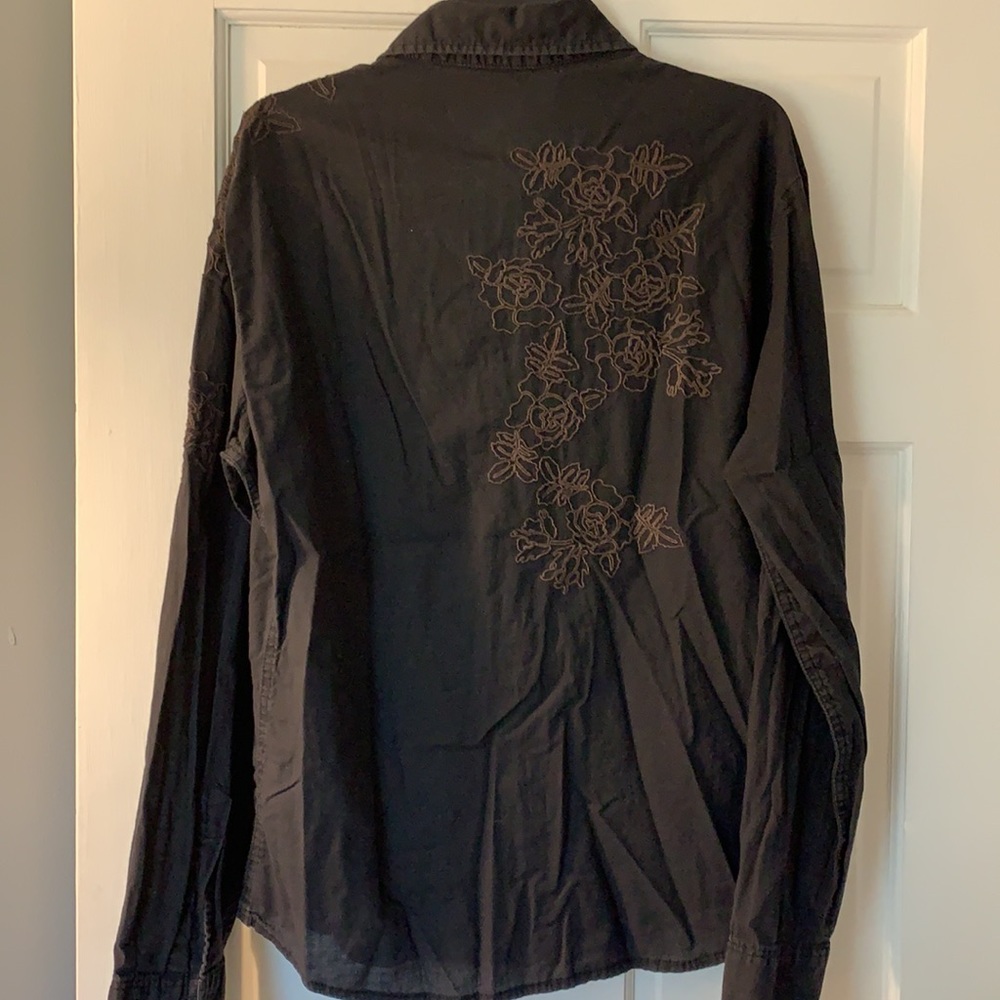 Duo Large Cotton Button Down. - image 6